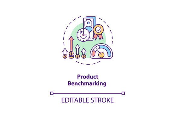Download Product Benchmarking Concept Icon - Premium Resources
