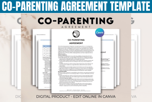 Download Co-Parenting Agreement Template - Rent Collection