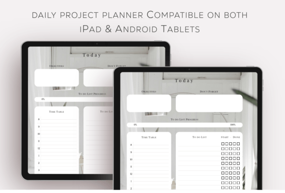 Download Digital Daily Project Planner - Digital Collection