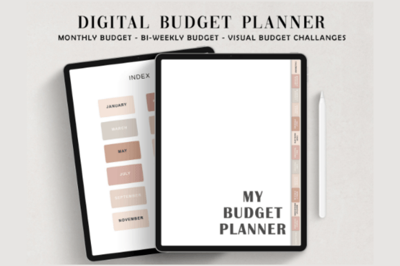 Download Digital Budget Planner, Financial Plan - Digital Collection