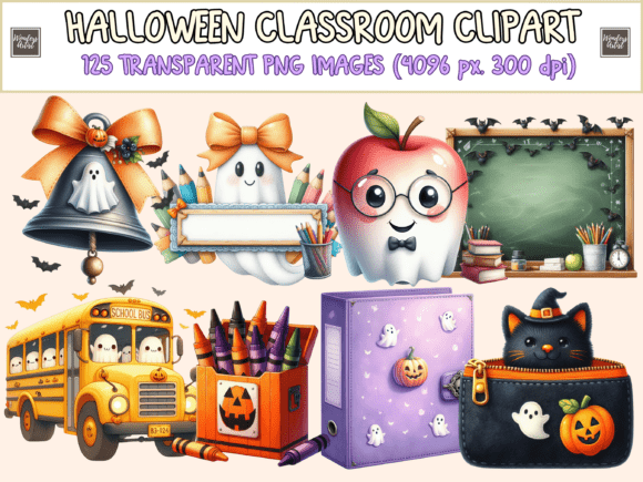 Download Halloween Classroom Clipart - Classroom Collection